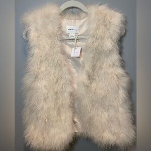 Club Monaco Genuine Feather Vest – Size M – NWT ($198)